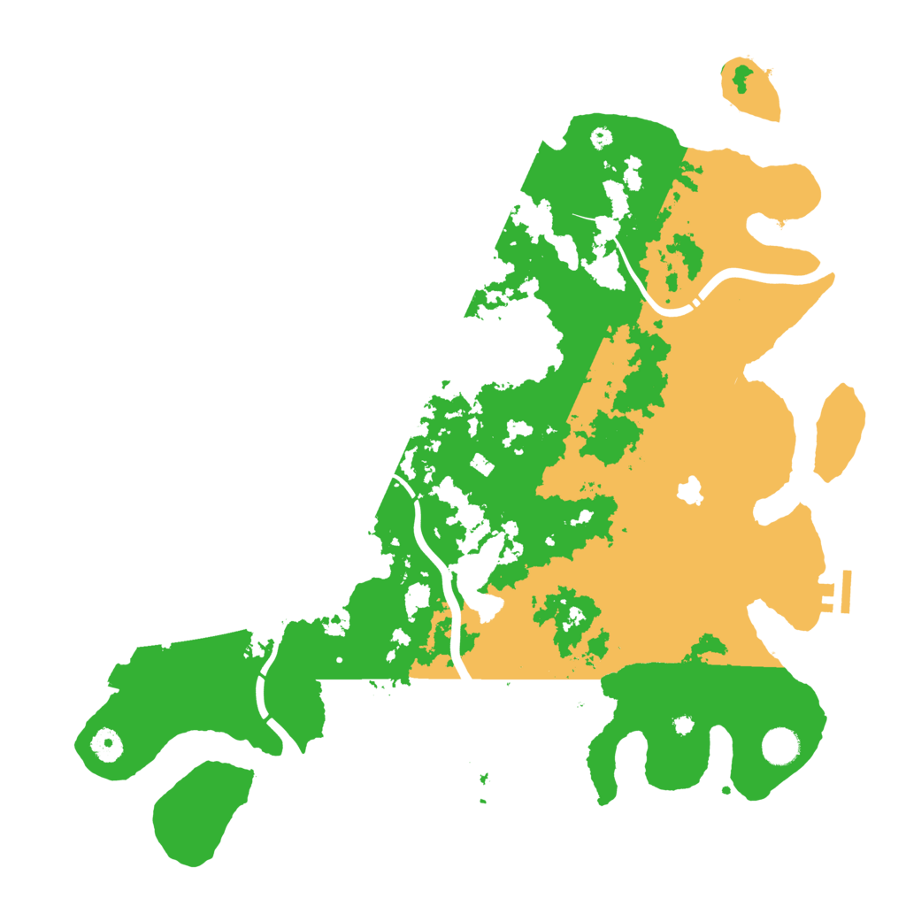 Biome Rust Map: Procedural Map, Size: 4250, Seed: 34534