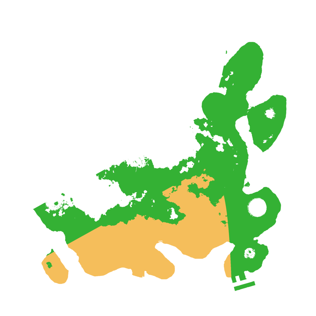 Biome Rust Map: Procedural Map, Size: 3000, Seed: 1409827689