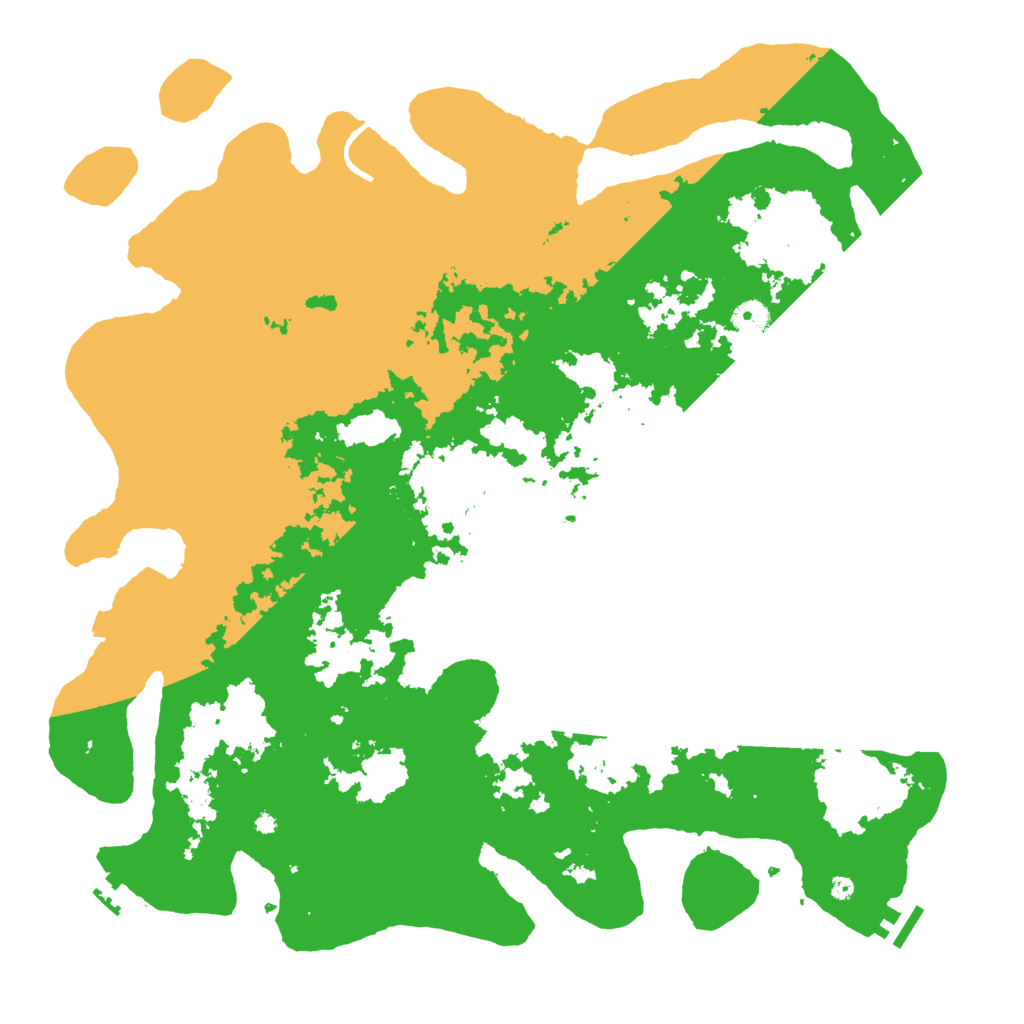 Biome Rust Map: Procedural Map, Size: 4500, Seed: 792215714
