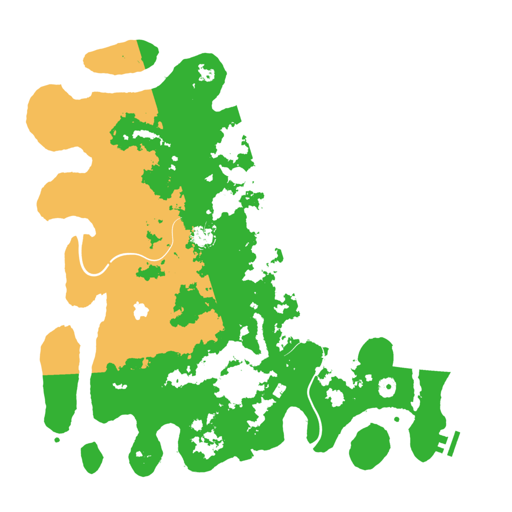 Biome Rust Map: Procedural Map, Size: 4000, Seed: 625673251