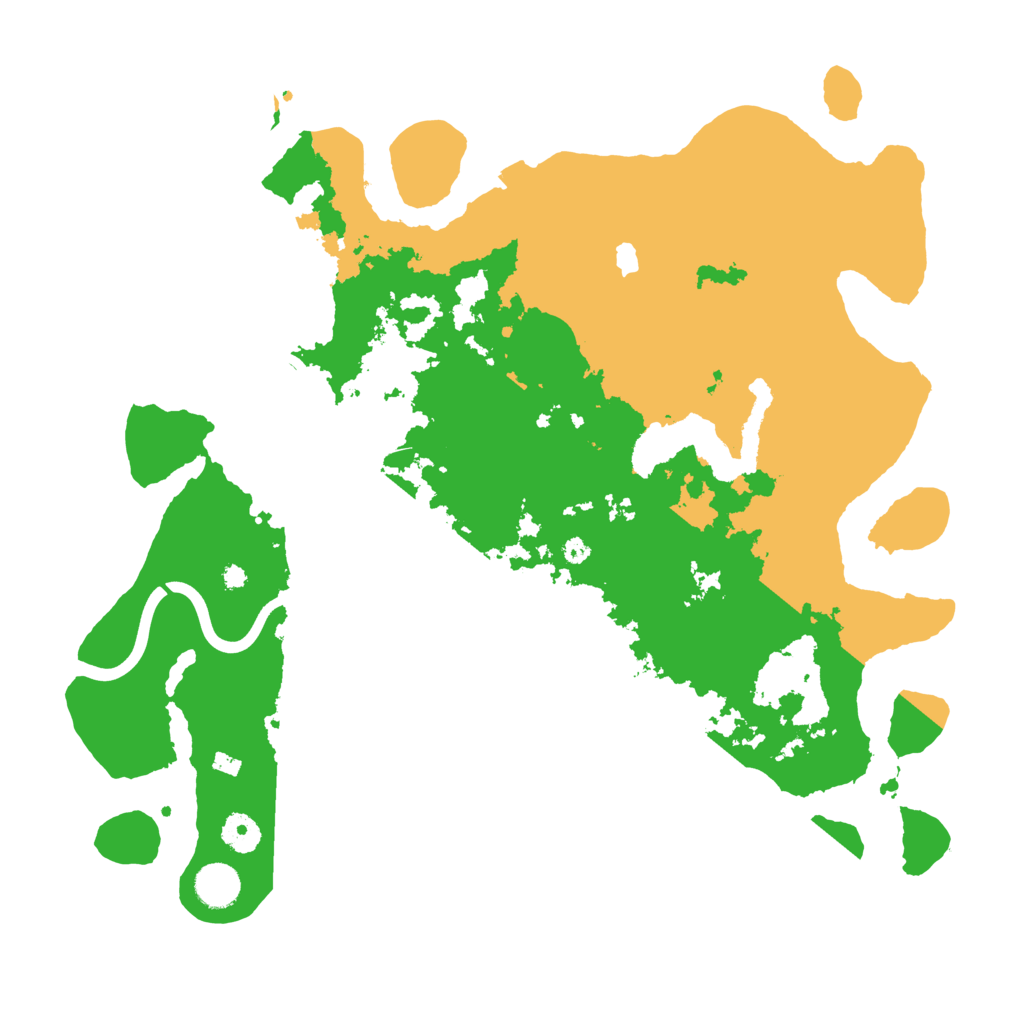 Biome Rust Map: Procedural Map, Size: 4000, Seed: 1244681571