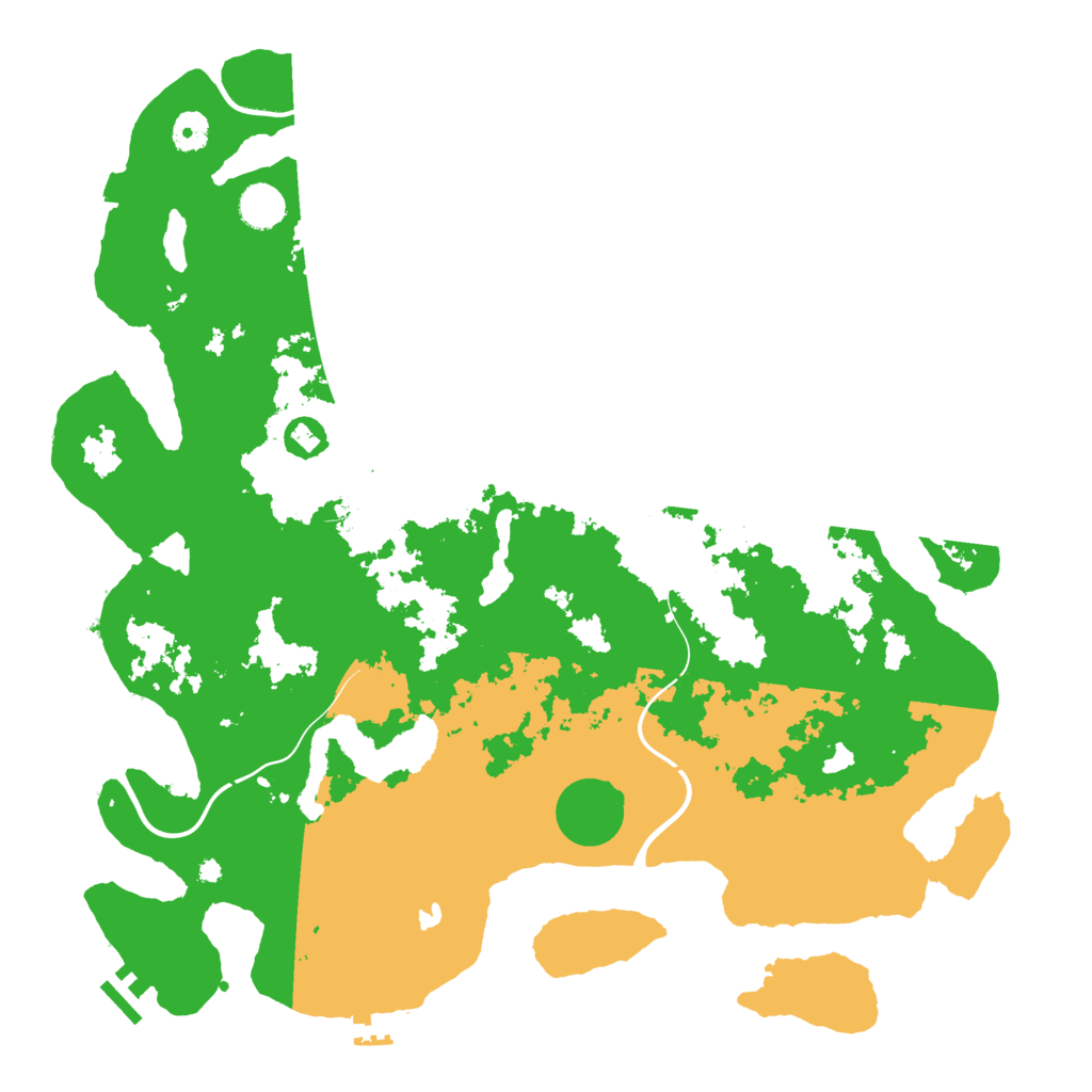 Biome Rust Map: Procedural Map, Size: 4250, Seed: 237457