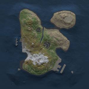 Thumbnail Rust Map: Procedural Map, Size: 1900, Seed: 1879826354, 6 Monuments