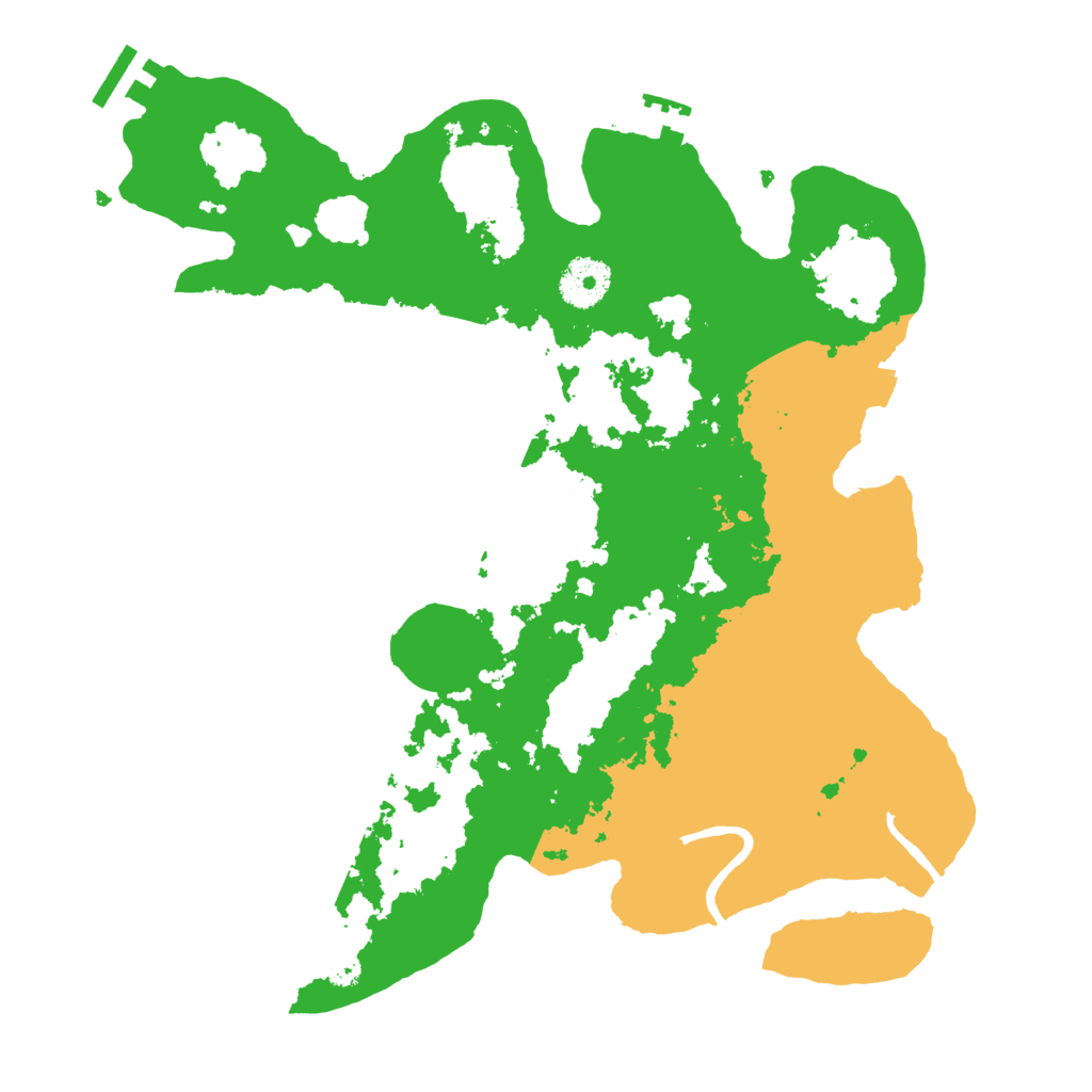 Biome Rust Map: Procedural Map, Size: 3300, Seed: 440501365