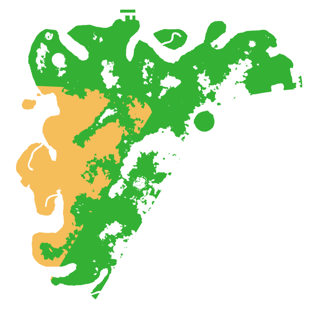 Biome Rust Map: Procedural Map, Size: 4250, Seed: 509877751