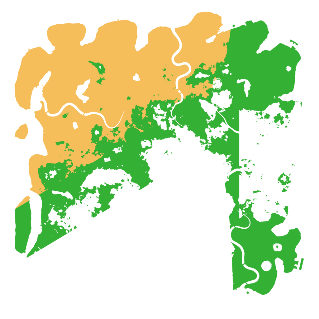 Biome Rust Map: Procedural Map, Size: 5500, Seed: 9082024