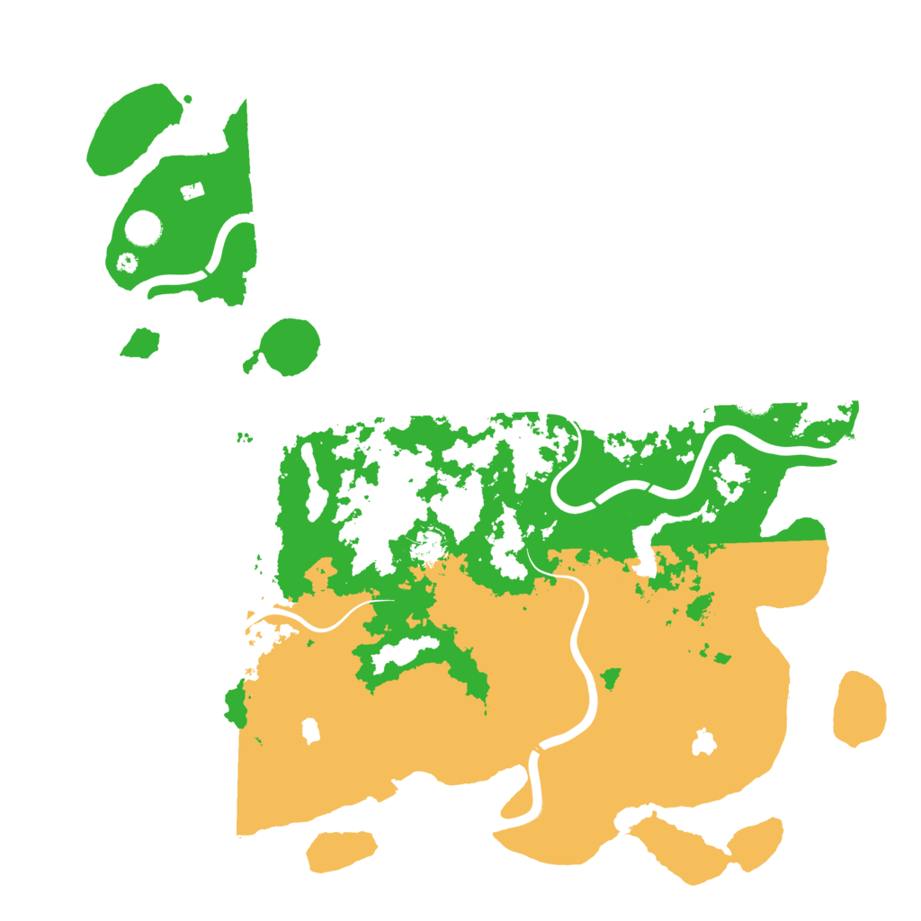 Biome Rust Map: Procedural Map, Size: 4500, Seed: 918836118