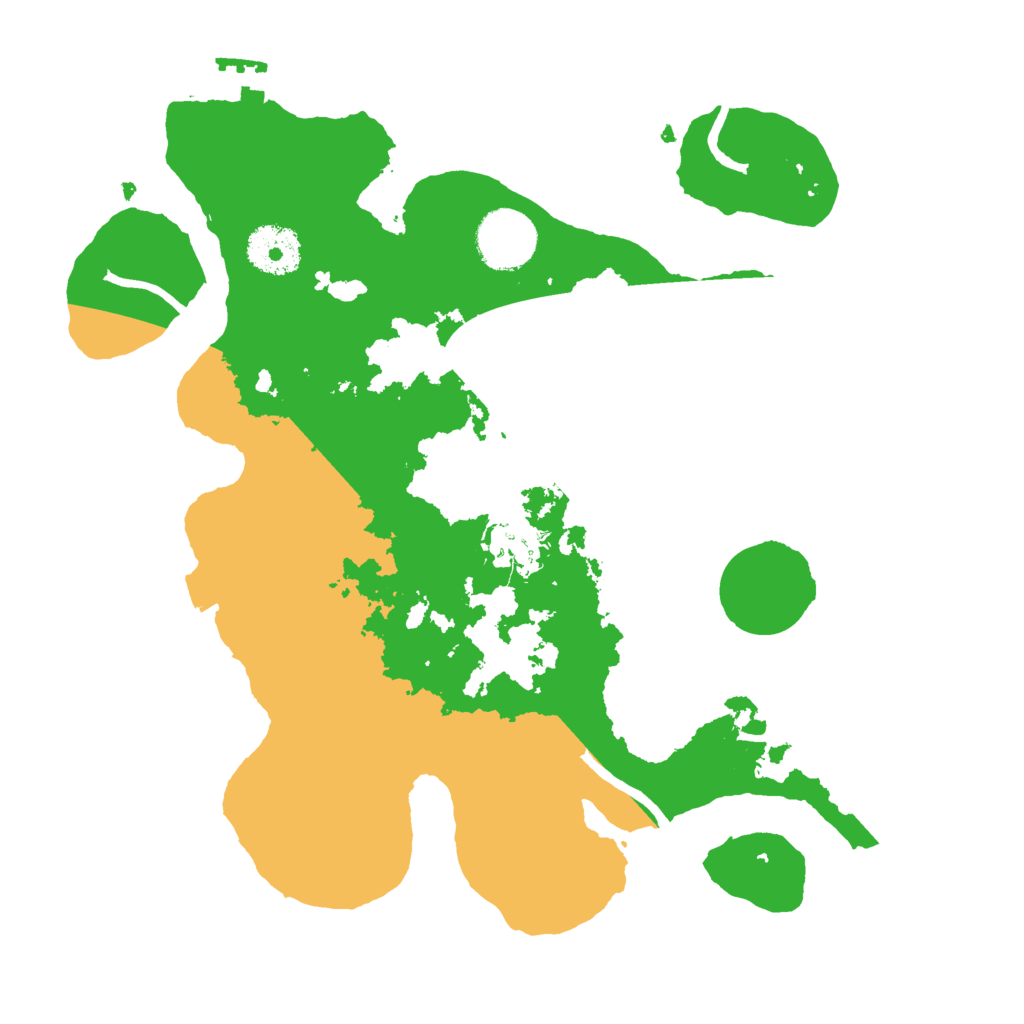 Biome Rust Map: Procedural Map, Size: 3000, Seed: 106648037