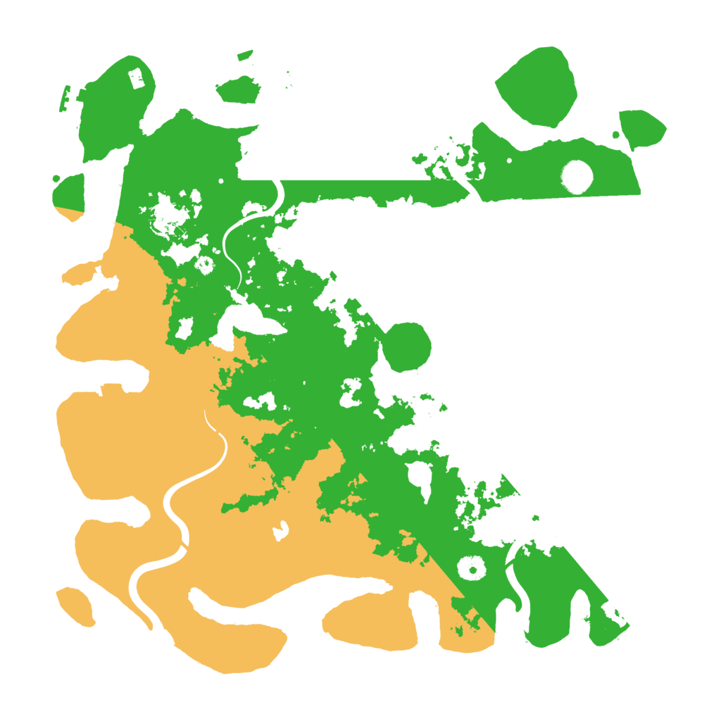 Biome Rust Map: Procedural Map, Size: 4000, Seed: 2007064458