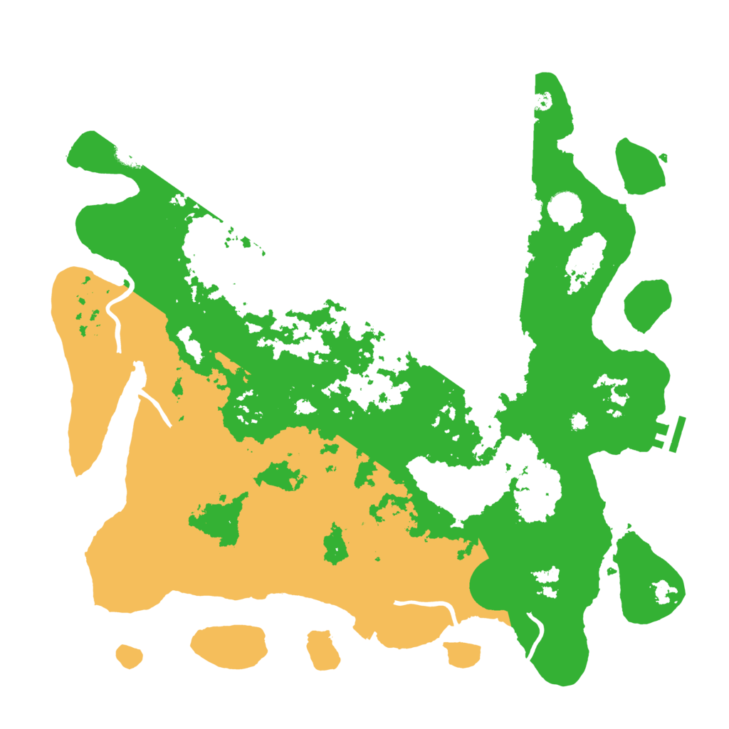 Biome Rust Map: Procedural Map, Size: 4000, Seed: 1499656646