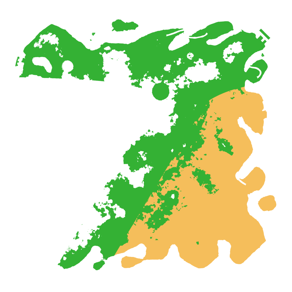 Biome Rust Map: Procedural Map, Size: 4500, Seed: 17364503