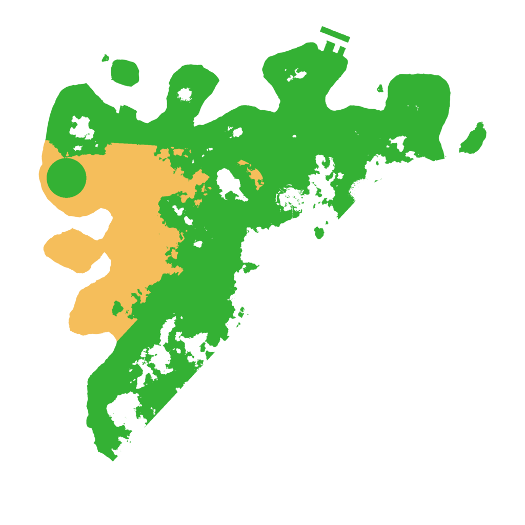 Biome Rust Map: Procedural Map, Size: 3500, Seed: 1362687340