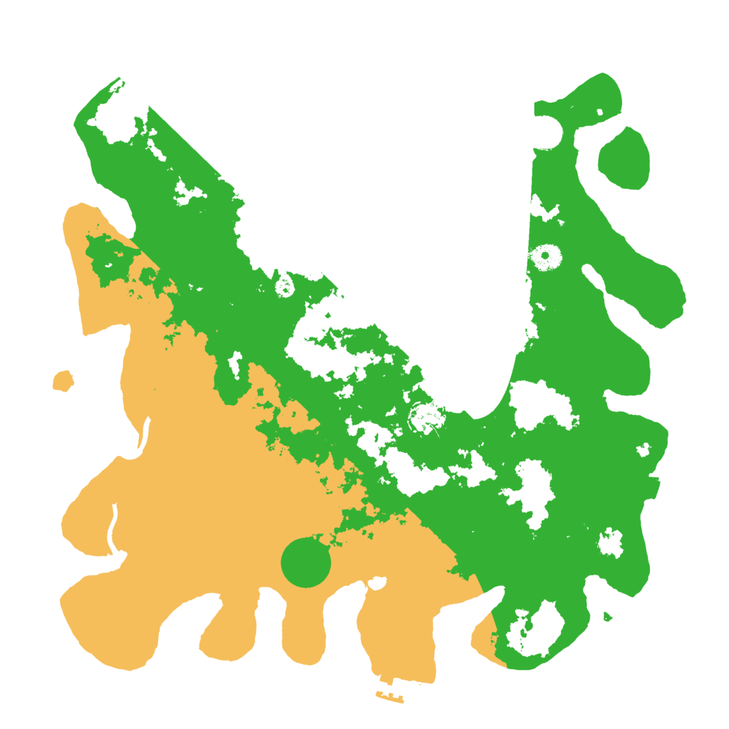 Biome Rust Map: Procedural Map, Size: 3850, Seed: 29051978