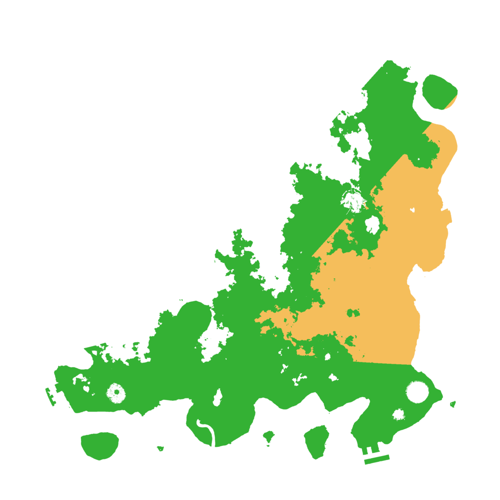 Biome Rust Map: Procedural Map, Size: 4000, Seed: 514729336