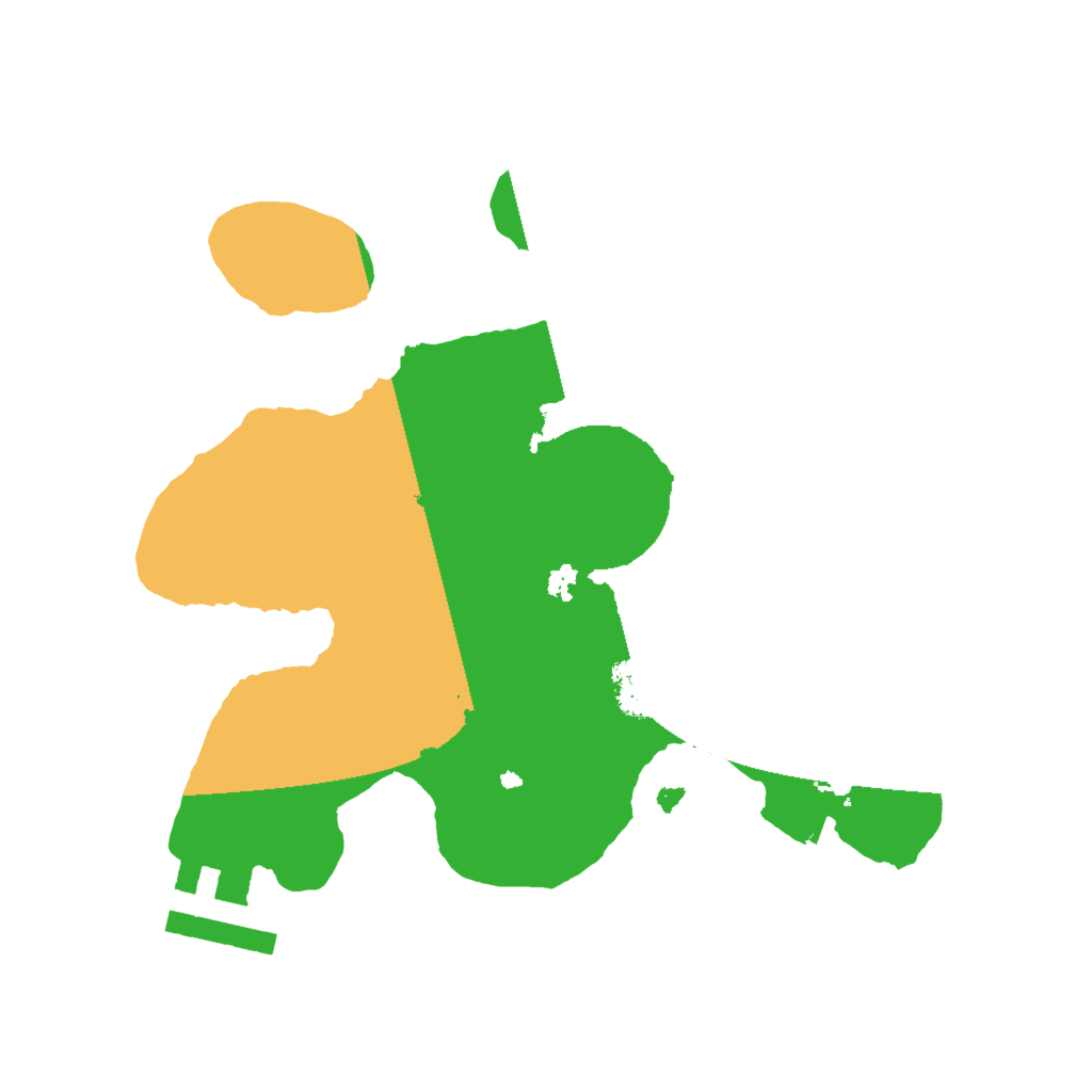 Biome Rust Map: Procedural Map, Size: 2001, Seed: 131532687