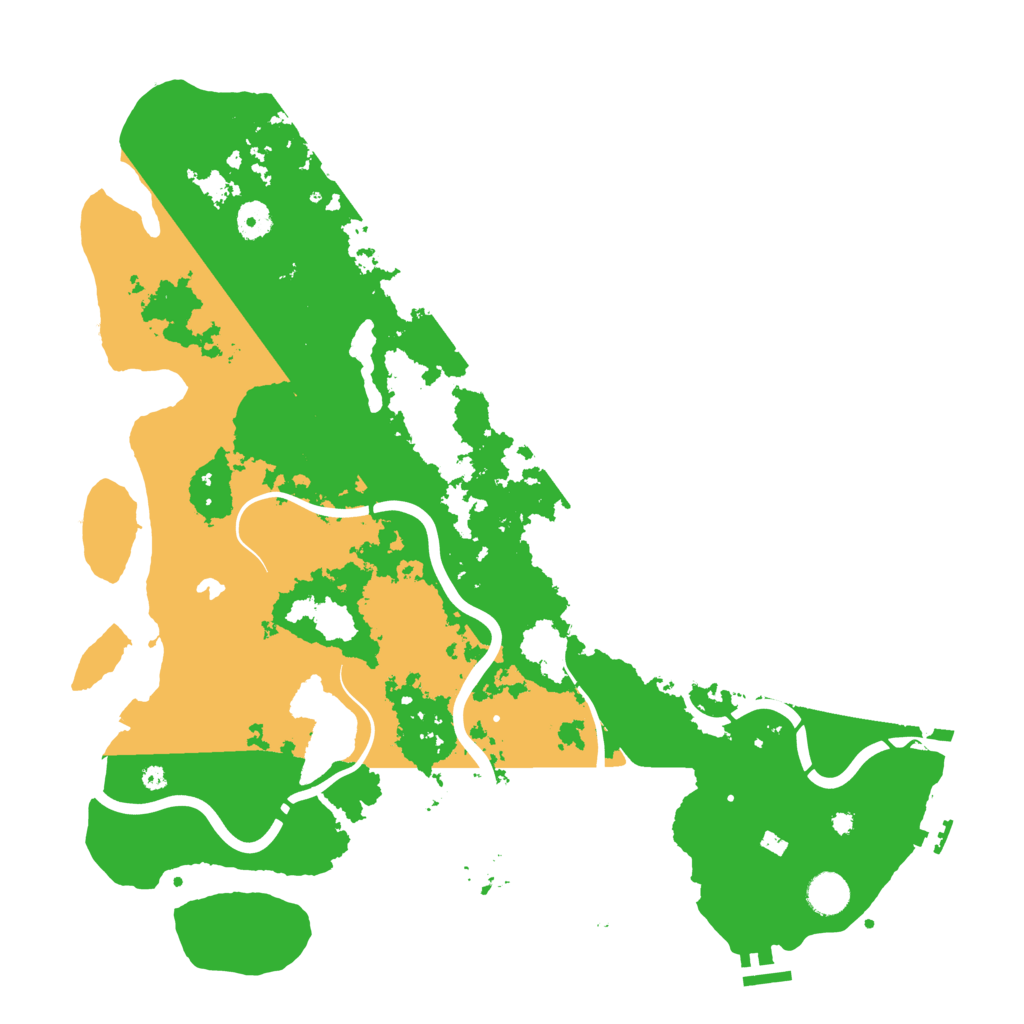 Biome Rust Map: Procedural Map, Size: 4250, Seed: 922309742