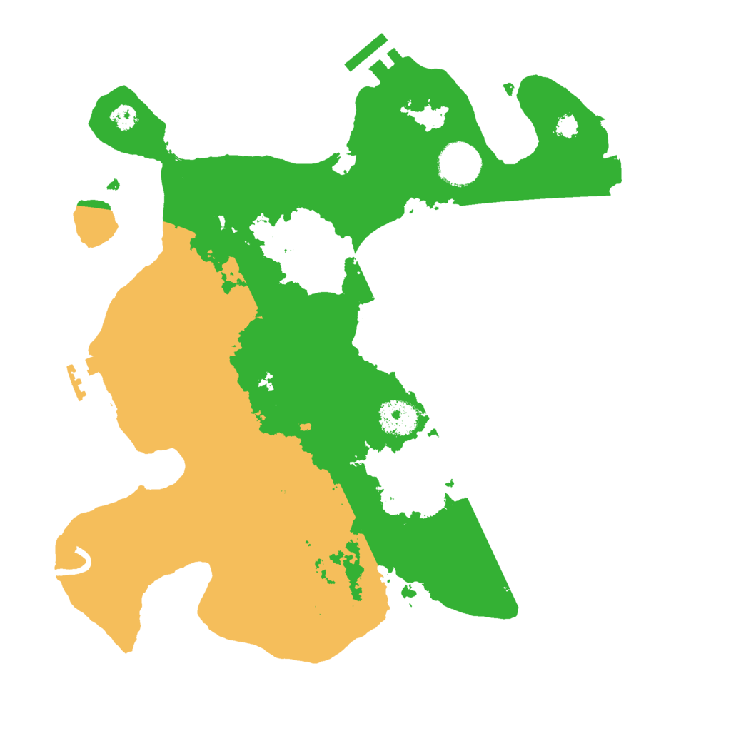 Biome Rust Map: Procedural Map, Size: 3000, Seed: 829