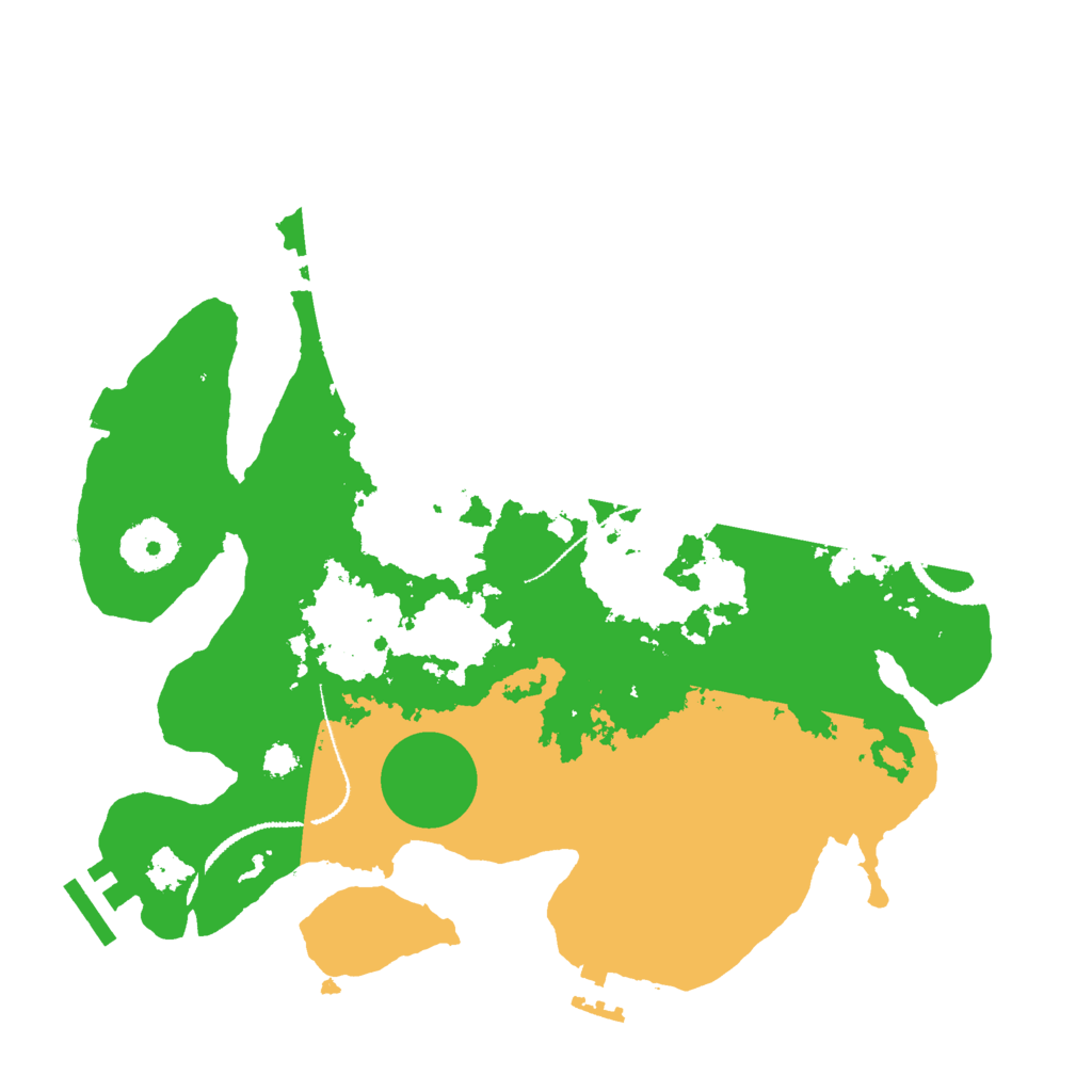 Biome Rust Map: Procedural Map, Size: 3000, Seed: 2014435604