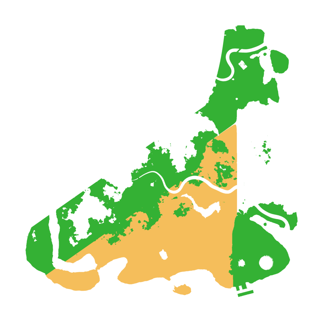 Biome Rust Map: Procedural Map, Size: 4000, Seed: 909298182