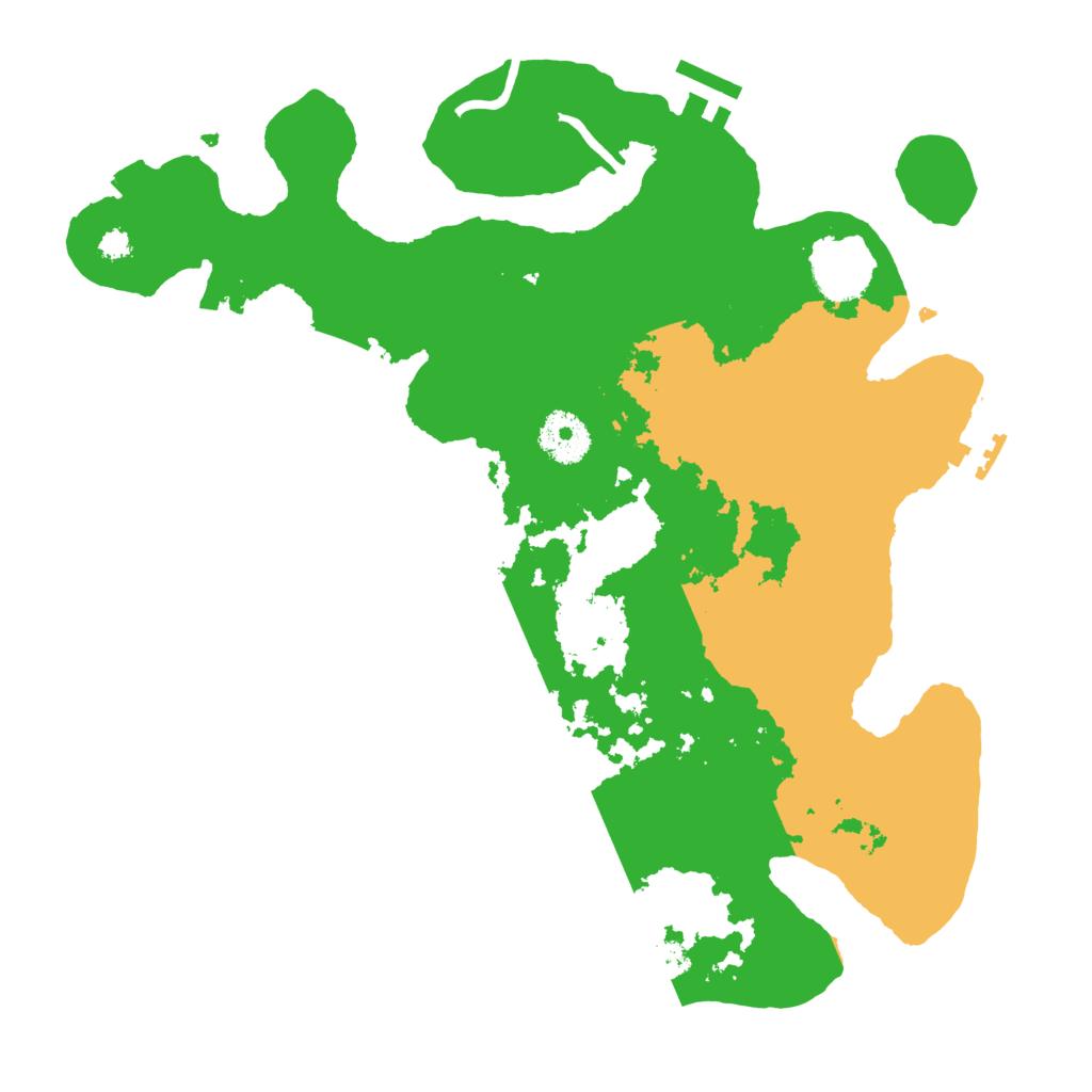 Biome Rust Map: Procedural Map, Size: 3250, Seed: 478927747