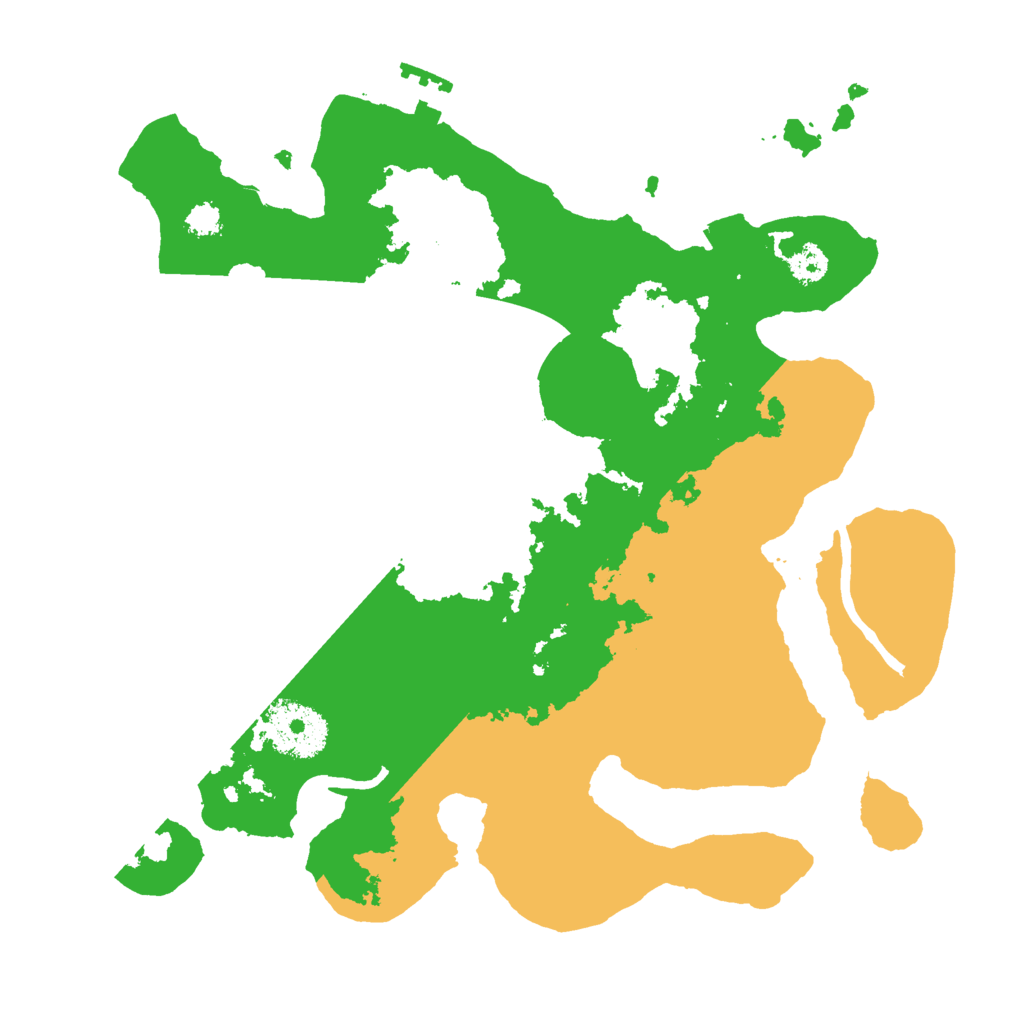 Biome Rust Map: Procedural Map, Size: 2765, Seed: 1234567