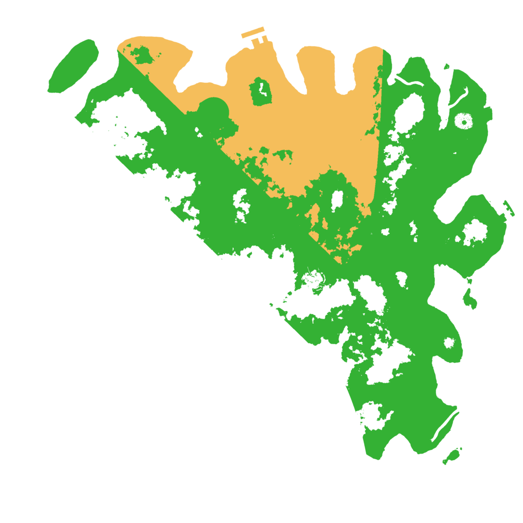 Biome Rust Map: Procedural Map, Size: 4500, Seed: 20240905