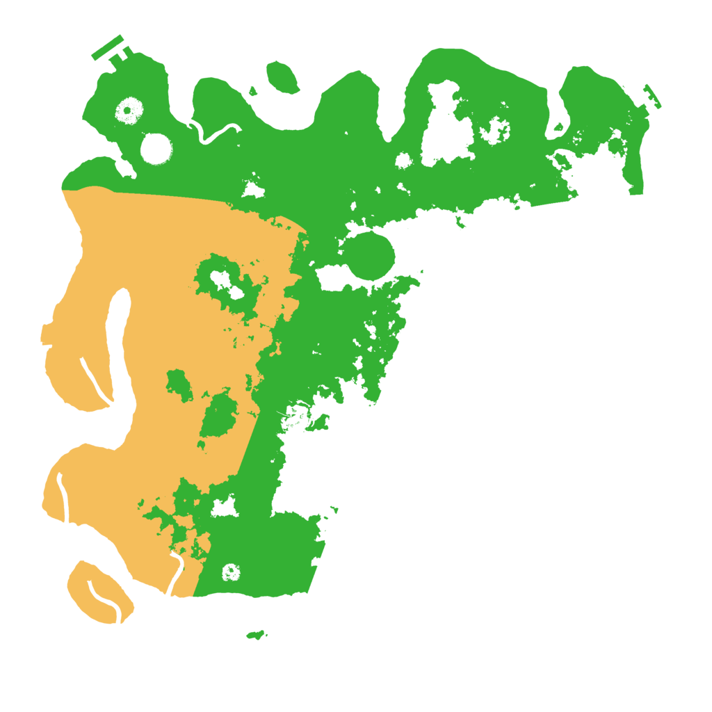 Biome Rust Map: Procedural Map, Size: 4000, Seed: 1452694330