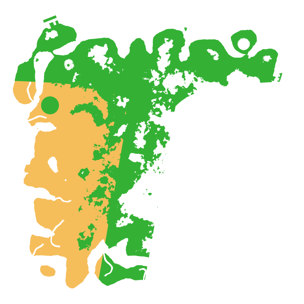 Biome Rust Map: Procedural Map, Size: 4500, Seed: 1729661791