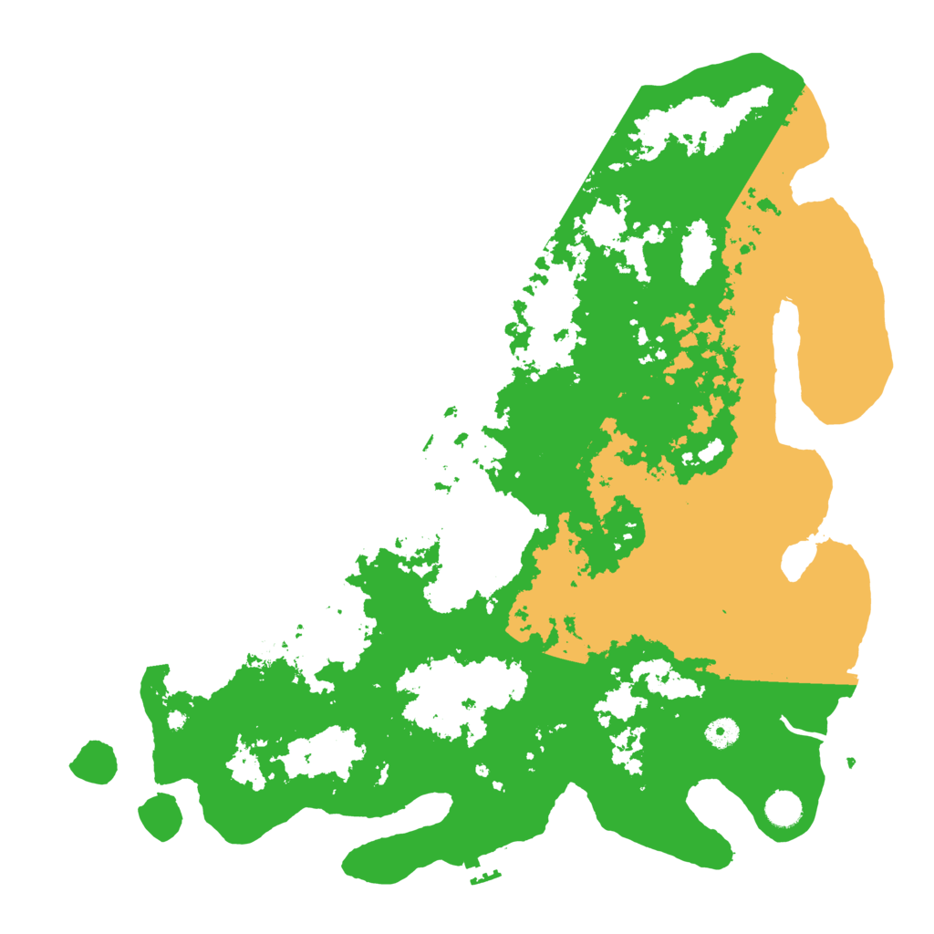 Biome Rust Map: Procedural Map, Size: 4500, Seed: 388