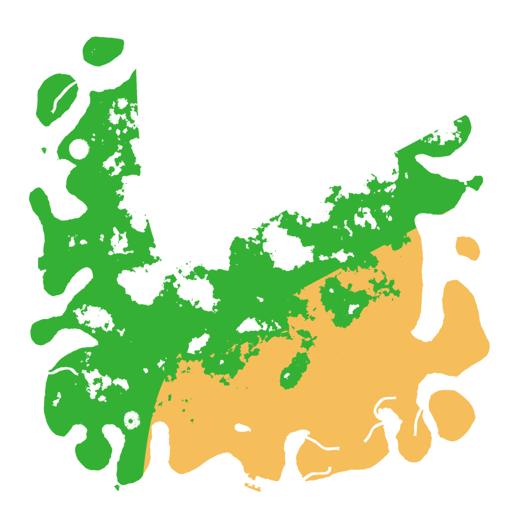 Biome Rust Map: Procedural Map, Size: 4500, Seed: 677148306