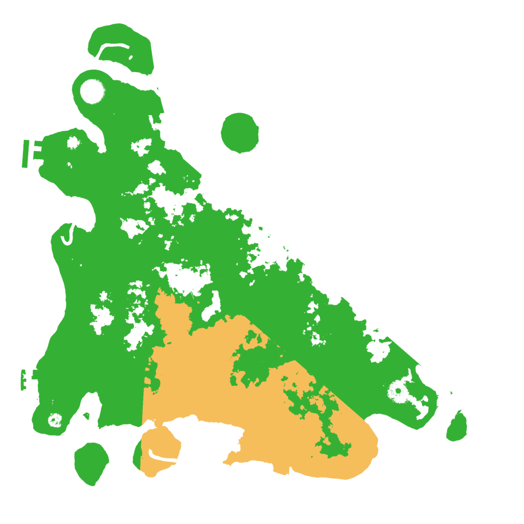 Biome Rust Map: Procedural Map, Size: 3800, Seed: 831675366