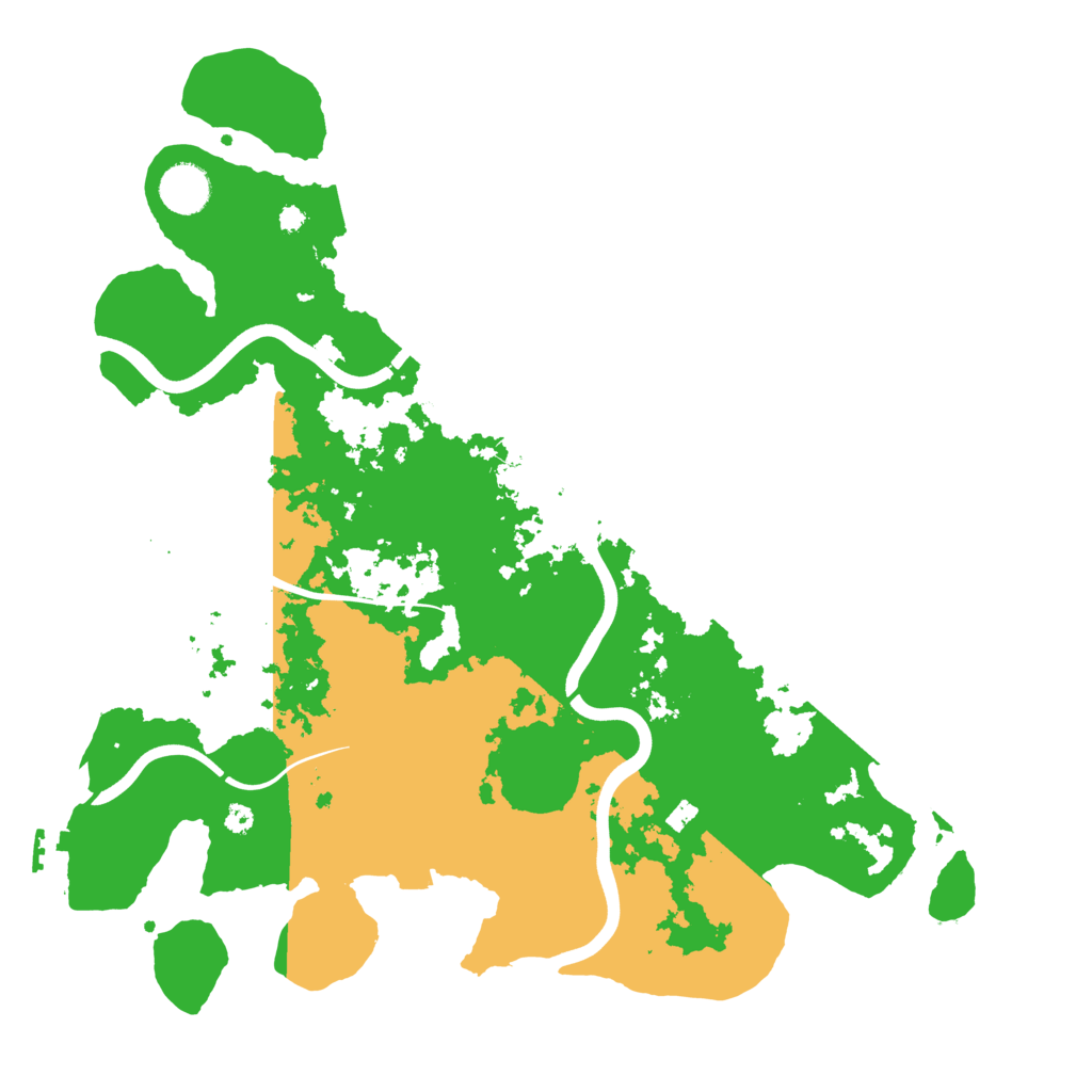 Biome Rust Map: Procedural Map, Size: 3800, Seed: 831675366