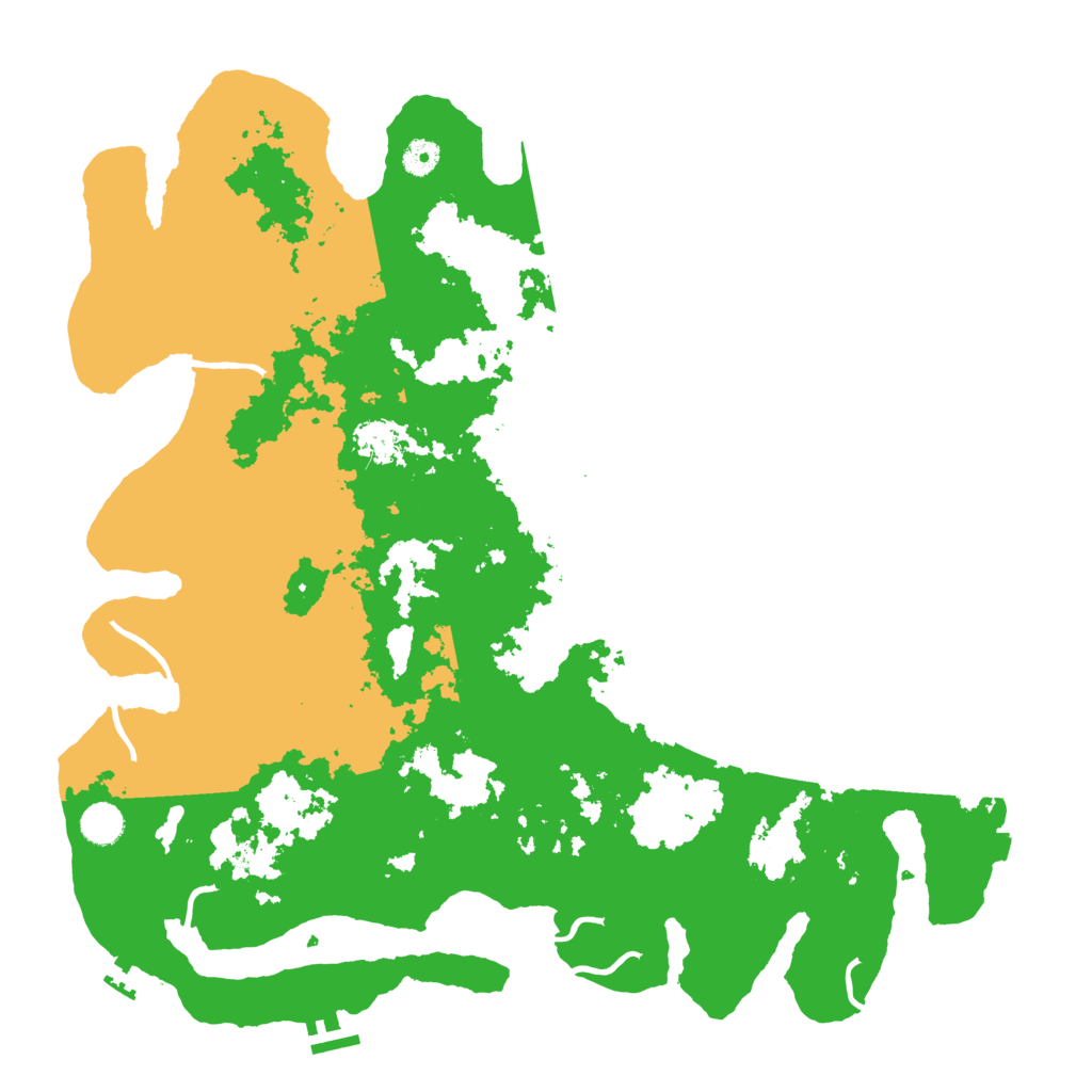 Biome Rust Map: Procedural Map, Size: 4500, Seed: 9134352