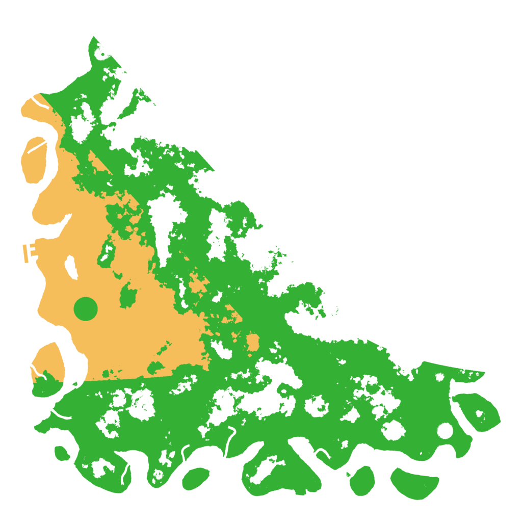 Biome Rust Map: Procedural Map, Size: 5750, Seed: 3456