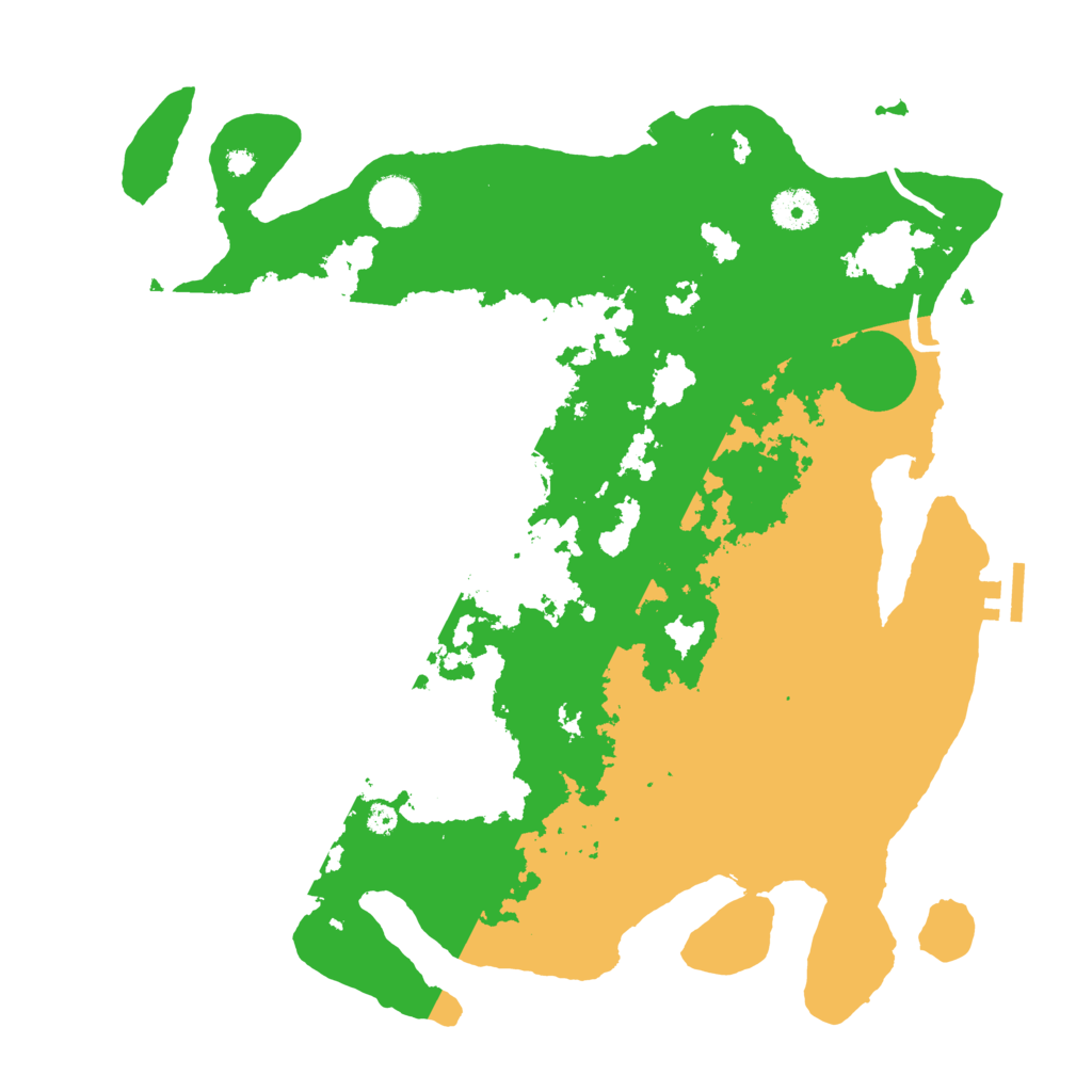 Biome Rust Map: Procedural Map, Size: 3750, Seed: 1776508958