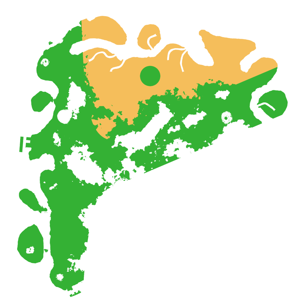 Biome Rust Map: Procedural Map, Size: 4000, Seed: 235378779