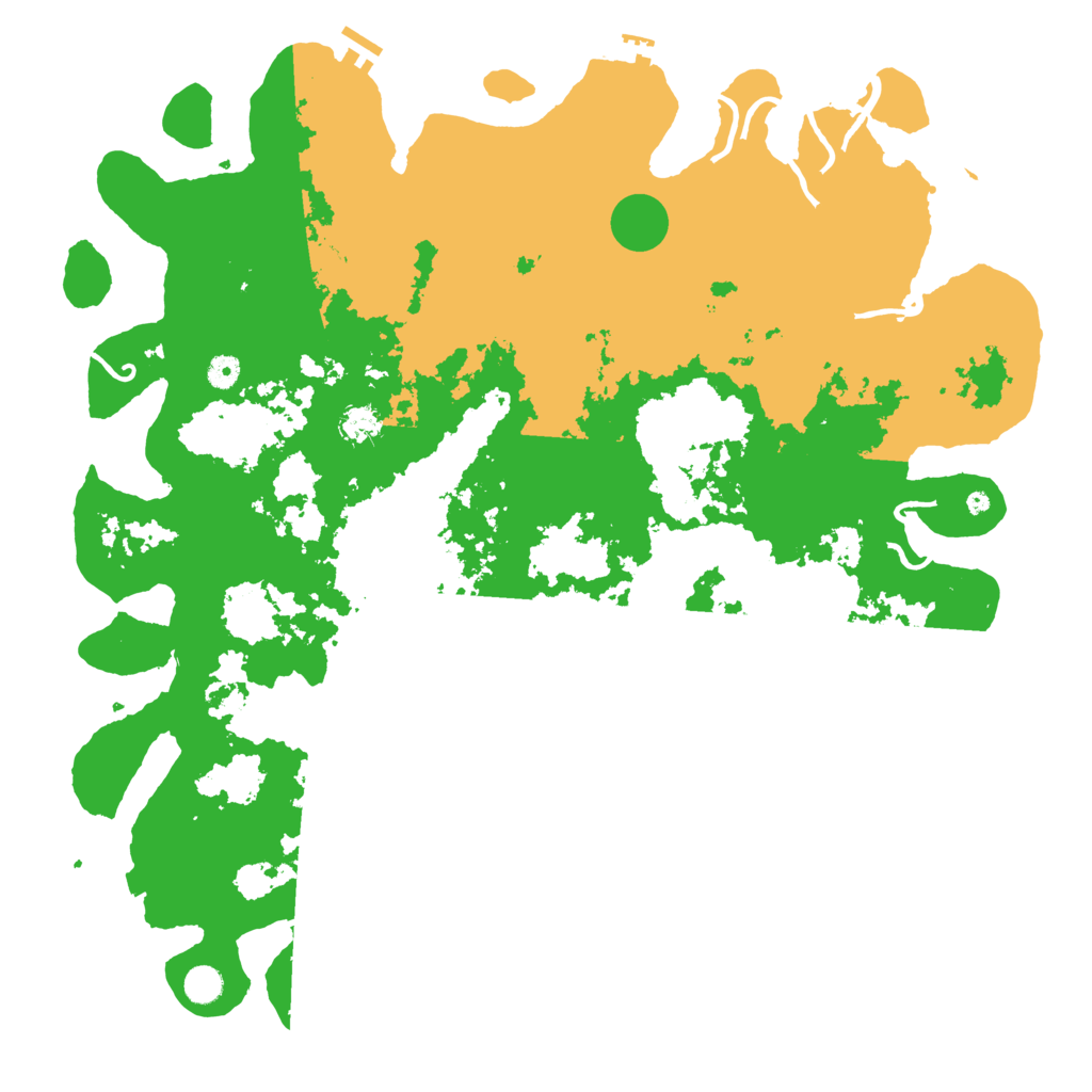 Biome Rust Map: Procedural Map, Size: 5000, Seed: 2093622297