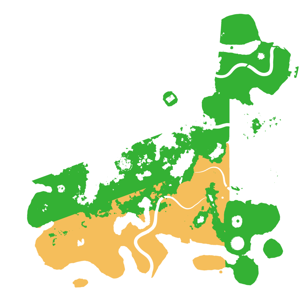 Biome Rust Map: Procedural Map, Size: 4000, Seed: 534386156