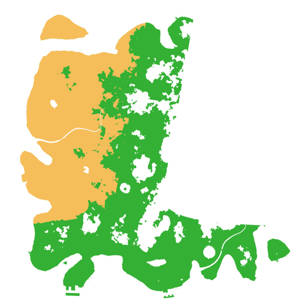 Biome Rust Map: Procedural Map, Size: 4500, Seed: 6577631
