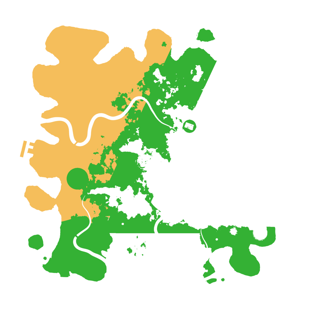 Biome Rust Map: Procedural Map, Size: 3800, Seed: 194860635