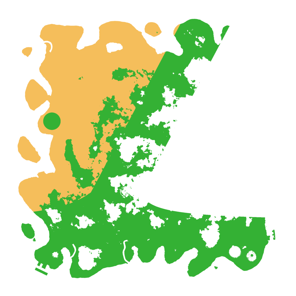 Biome Rust Map: Procedural Map, Size: 4500, Seed: 1335