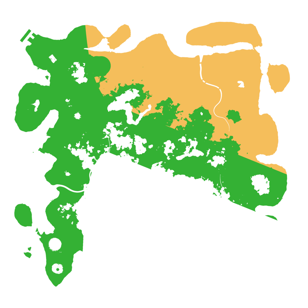 Biome Rust Map: Procedural Map, Size: 4250, Seed: 674752445