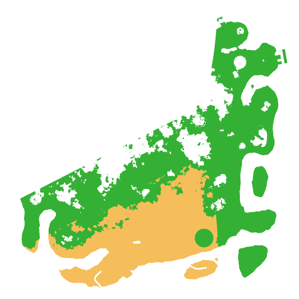 Biome Rust Map: Procedural Map, Size: 4250, Seed: 560280178