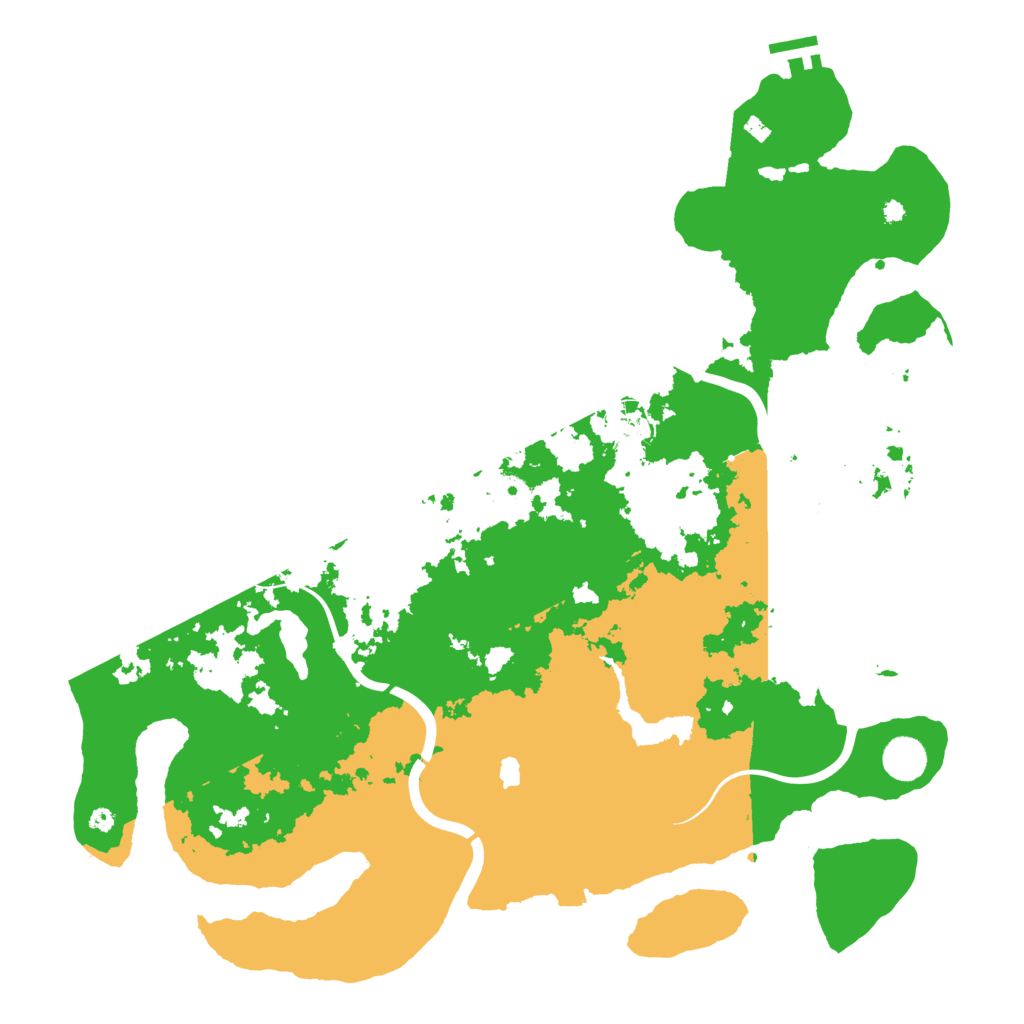 Biome Rust Map: Procedural Map, Size: 4250, Seed: 560280178