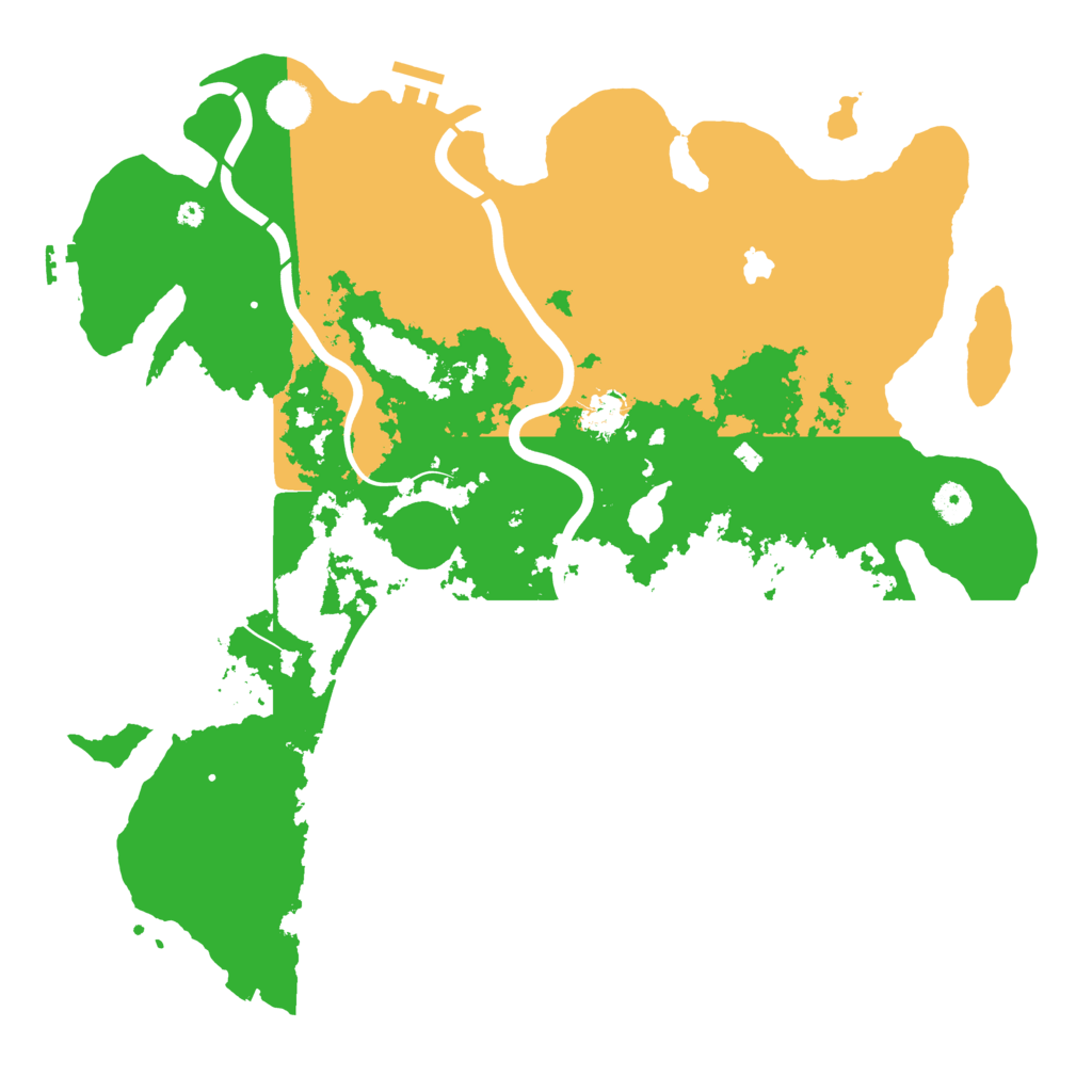 Biome Rust Map: Procedural Map, Size: 4250, Seed: 868033517