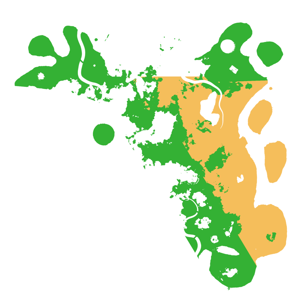 Biome Rust Map: Procedural Map, Size: 4000, Seed: 23368452