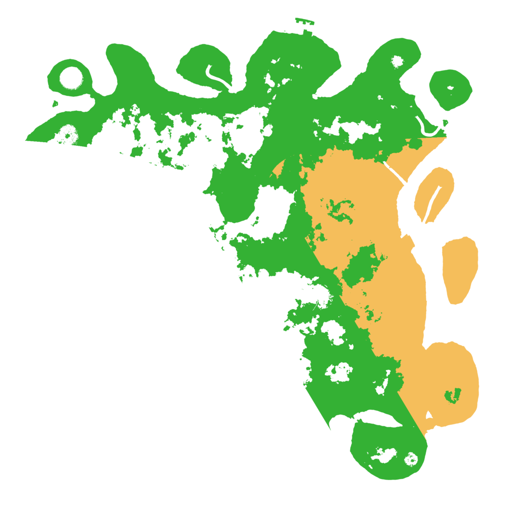 Biome Rust Map: Procedural Map, Size: 4000, Seed: 23368452