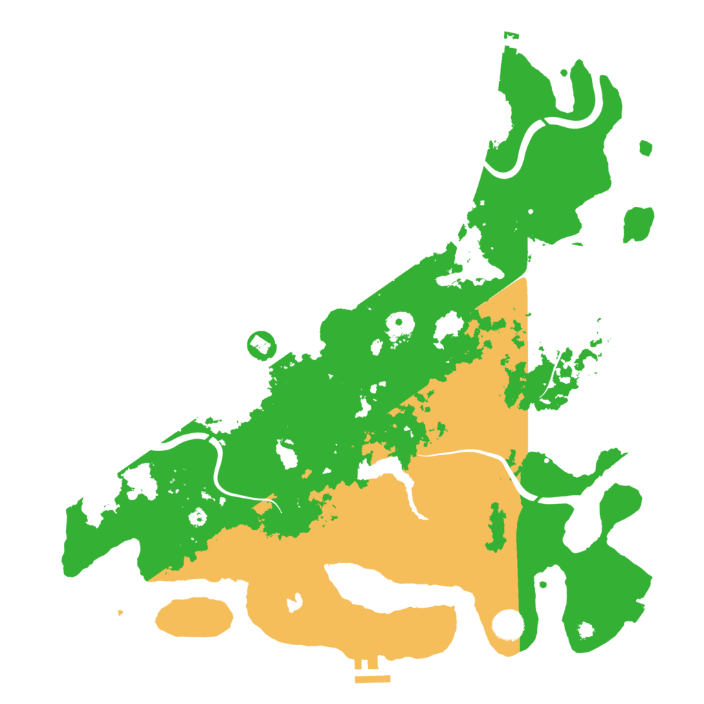 Biome Rust Map: Procedural Map, Size: 4000, Seed: 722