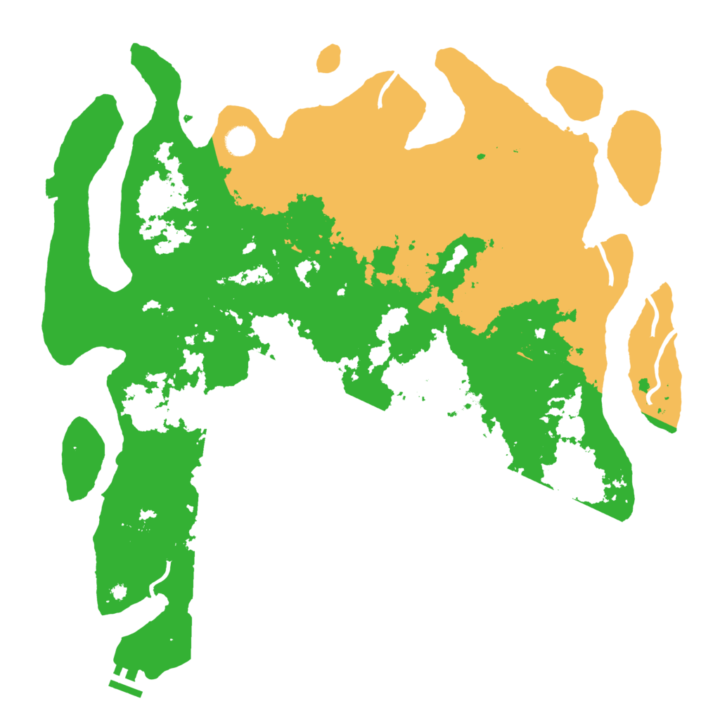 Biome Rust Map: Procedural Map, Size: 4250, Seed: 130907075