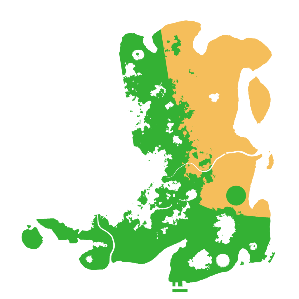 Biome Rust Map: Procedural Map, Size: 4000, Seed: 1794446410